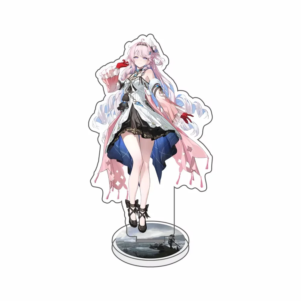 15CM Anime Wuthering Waves Acrylic Keychain Stand Model Ornament Accessories Goods Christmas Gifts