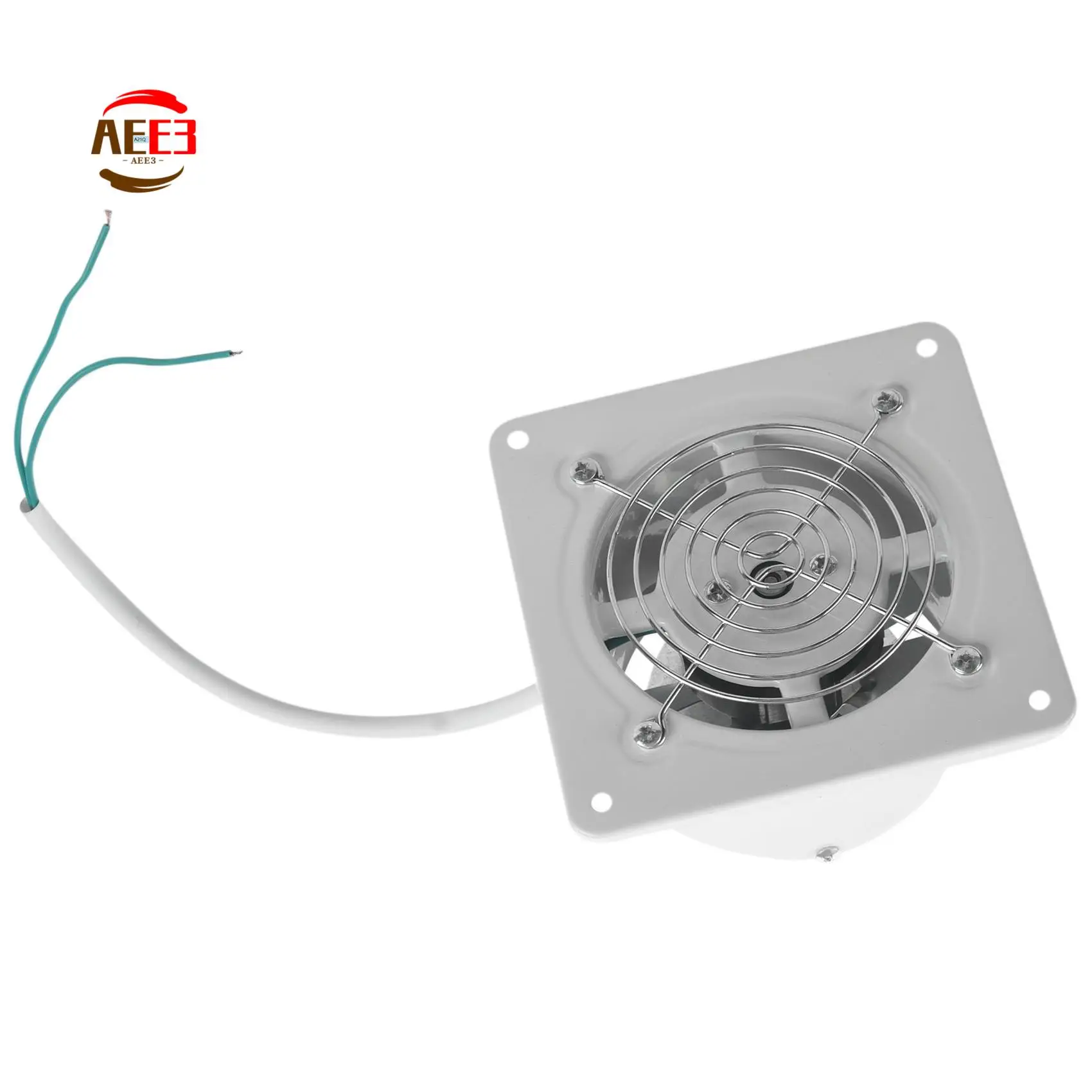 AEE3-4 Inch 20W 220V High Speed Exhaust Fan Toilet Kitchen Bathroom Hanging Wall Window Glass Small Ventilator Extractor Exhaust