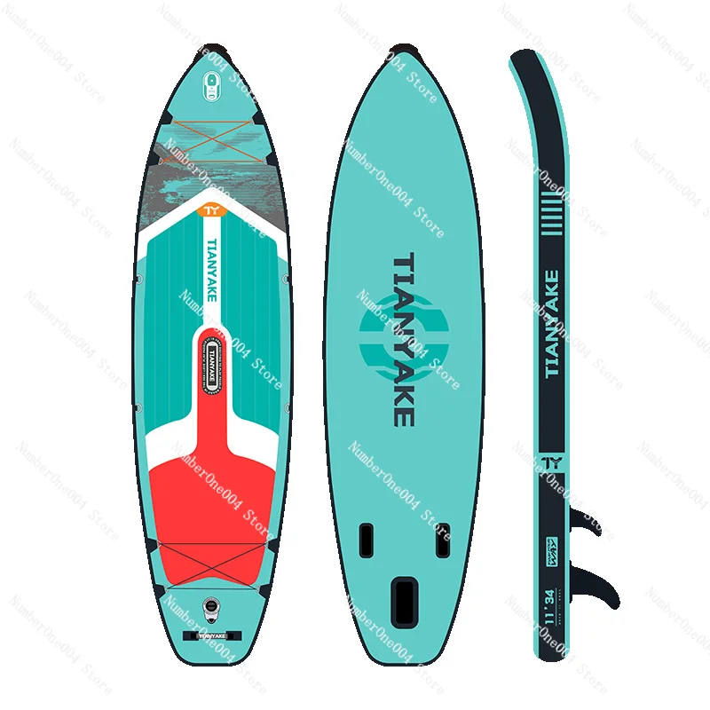 لوح مجداف وقوف للرياضات المائية قابل للنفخ على لوح ركوب الأمواج