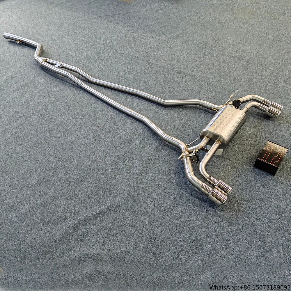 

Performance Valved Sport Catback Exhaust Muffler for 540i G30 3.0T B58 Stainless Steel Exhaust Pipe