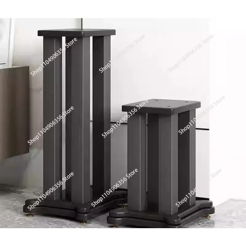 for 2PCS Professional Speaker Tripod Audio Stand Bookshelf Desktop Tray Satellite Box Metal Wooden Surrounding Floor Stand