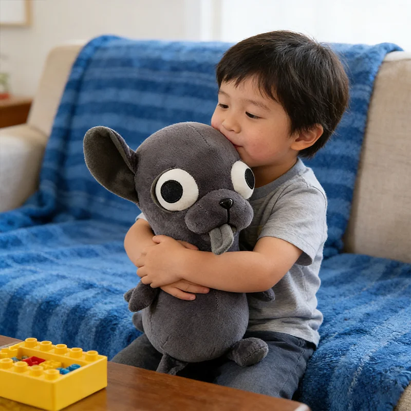 لطيف تشيهواهوا الحيوانات المحشوة أفخم الدمى الراحة لينة جرو الحيوانات الأليفة ألعاب من القطيفة الأطفال الراحة النوم عناق وسادة هدايا عيد الميلاد #1