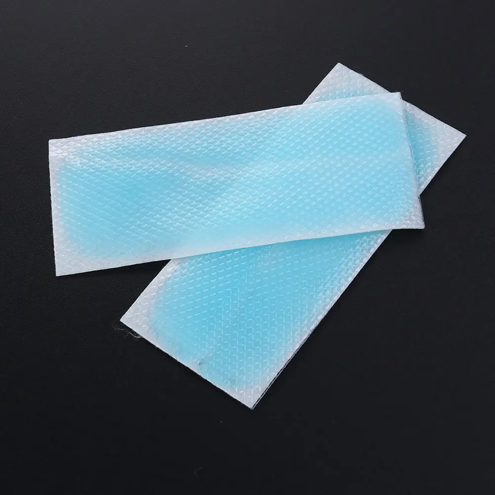 30Pcs Cooling Anti-Heat Paste Fever Relief Headache Pain Drowsiness Fatigue Refreshing Sunstroke Cooling Forehead