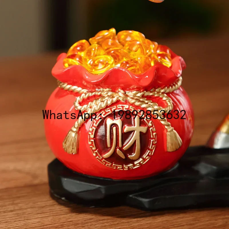 

a21 decorative ornament - perfect for living room, entryway, tv cabinet, or desk - "instant success" grand opening gift