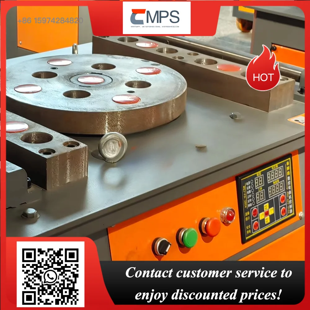 

CNC Rebar Stirrup Bending and Cutting Machine for Steel Bar Processing 4mm to 32mm