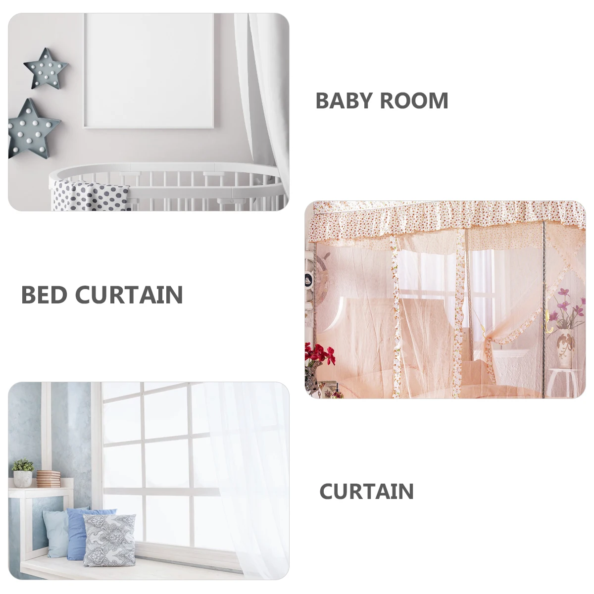 

Lace Sheer Curtains Romantic Hanging Voile Decorative Panel Simple Decoration Reusable Partition Housewarming Gift