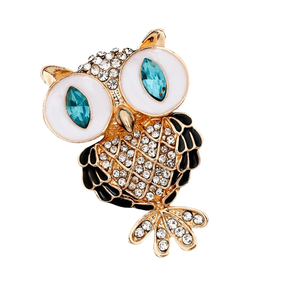 

Aromatherapy Scented Cream Car Clip Solid Perfume Owl Shape Rhinestone Decor Diffuser Mini Air Freshener Anti Corrosion Long
