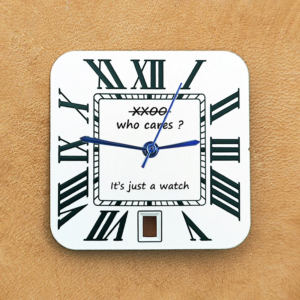 New NH35 Dial Square Roman Dial Personalized Dial Men's Watch Dial Suitable for NH 35 Movement Watch Accessories