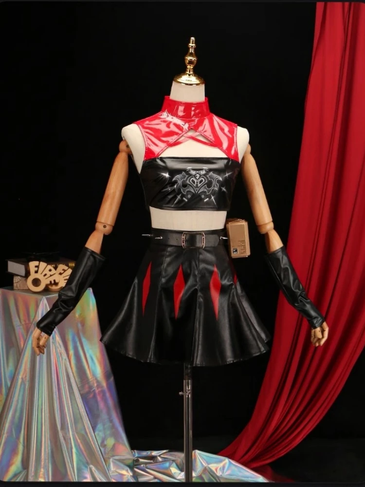 Zenless Zone Zero Burnice Whita Kostum Cosplay Anime Wanita Seragam Seksi Pakaian Bermain Peran Halloween Comic-Con Setelan Pesta Stok