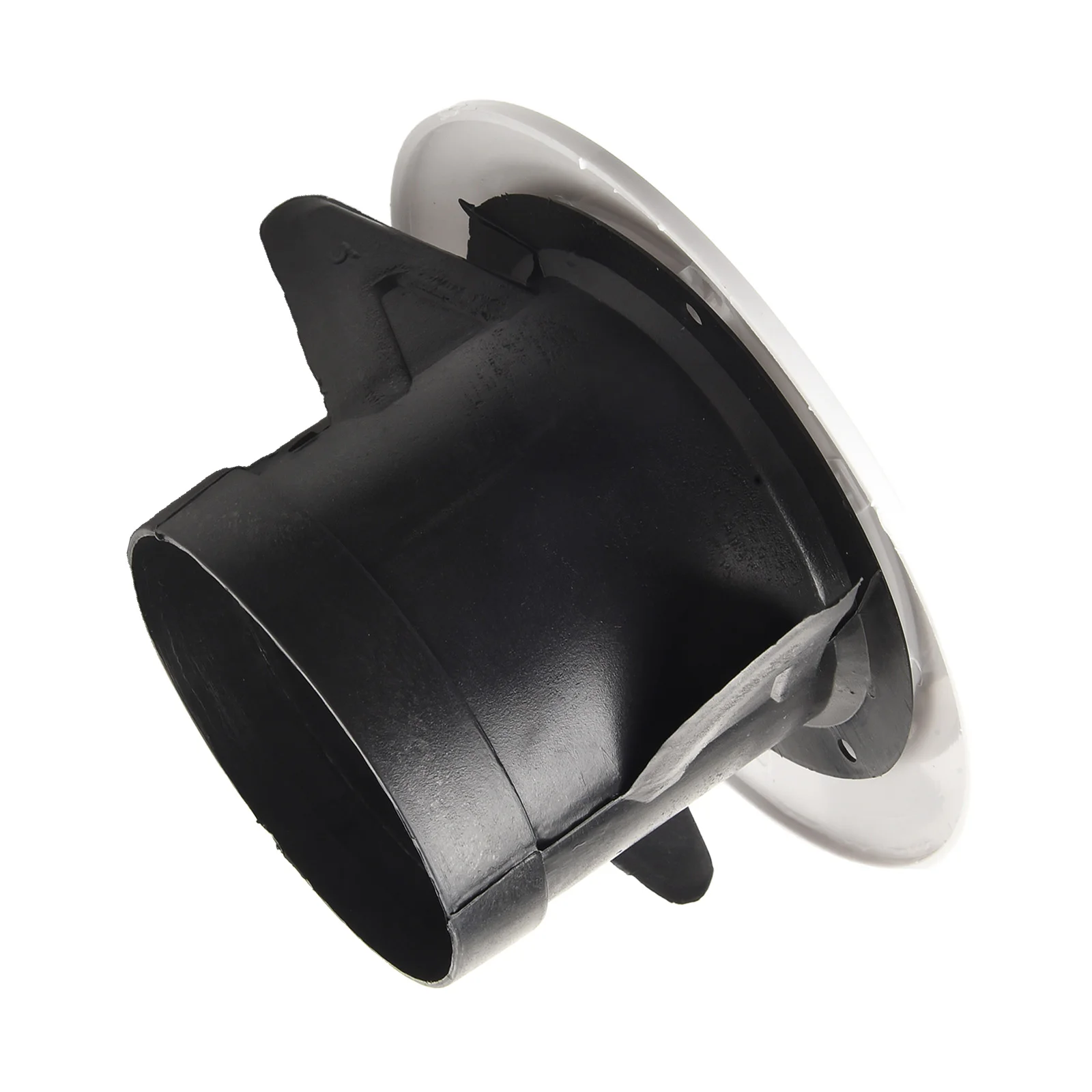 

For Home Ventilation Round Air Vent Grille Adjustable Air Vent White ABS Material Control Of Air Flow Fly Screen