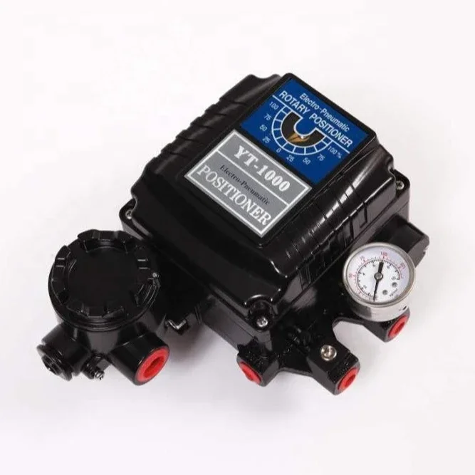 Pneumatic Valve Positioner YT-1000R 4-20MA For Ball Valve