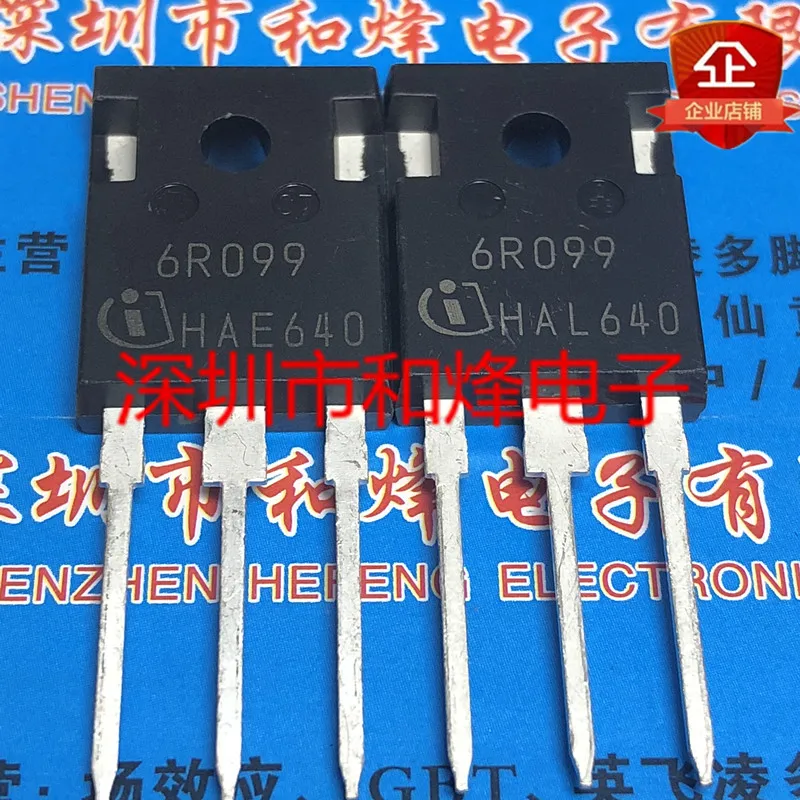 5 قطعة-10 قطعة 6R099 IPW60R099 TO-247 جديدة ومبتكرة في المخزون