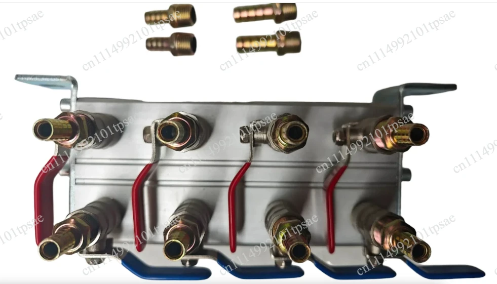 Manifold 4/5/6/8 channels, mold cooling distributor