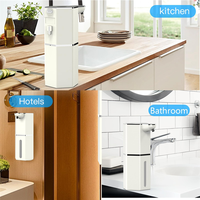 VELIF-Automatic Soap Dispenser Touchless Foaming: Rechargeable Soap Dispenser Foam Wall Mounted For Bathroom