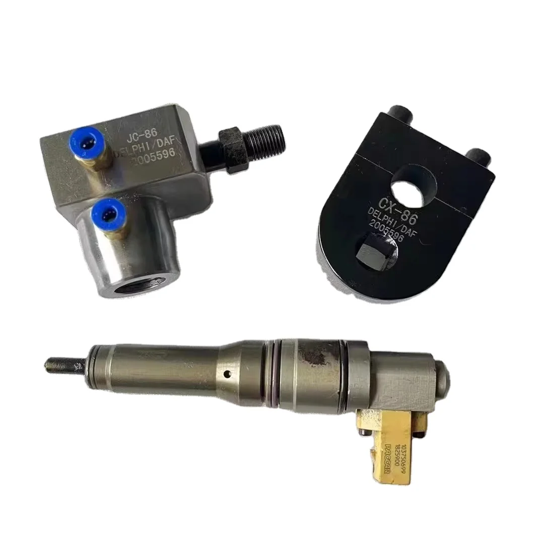 

NO.104(9-4) Diesels Fuel Engine F2P Injector Nozzle Nut Removal Tool and Oil Return Holder for DAF 105 DAF 106