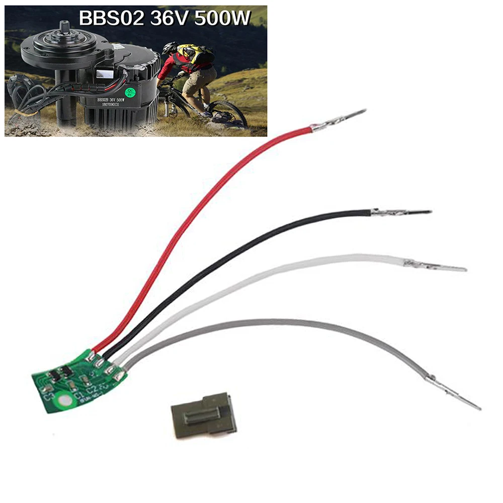 Cable de la Placa del Sensor Hall PAS para Motor Bafang de Transmisión Media BBS01 BBS02 750W 1000W, Accesorios de Repuesto para Bicicleta Eléctrica
