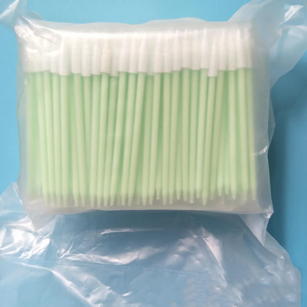 

100Pcs Multiple Use Cleaning Wiping Rods Silicone-Free for Printers Computers Cameras Optical Instruments Printhead