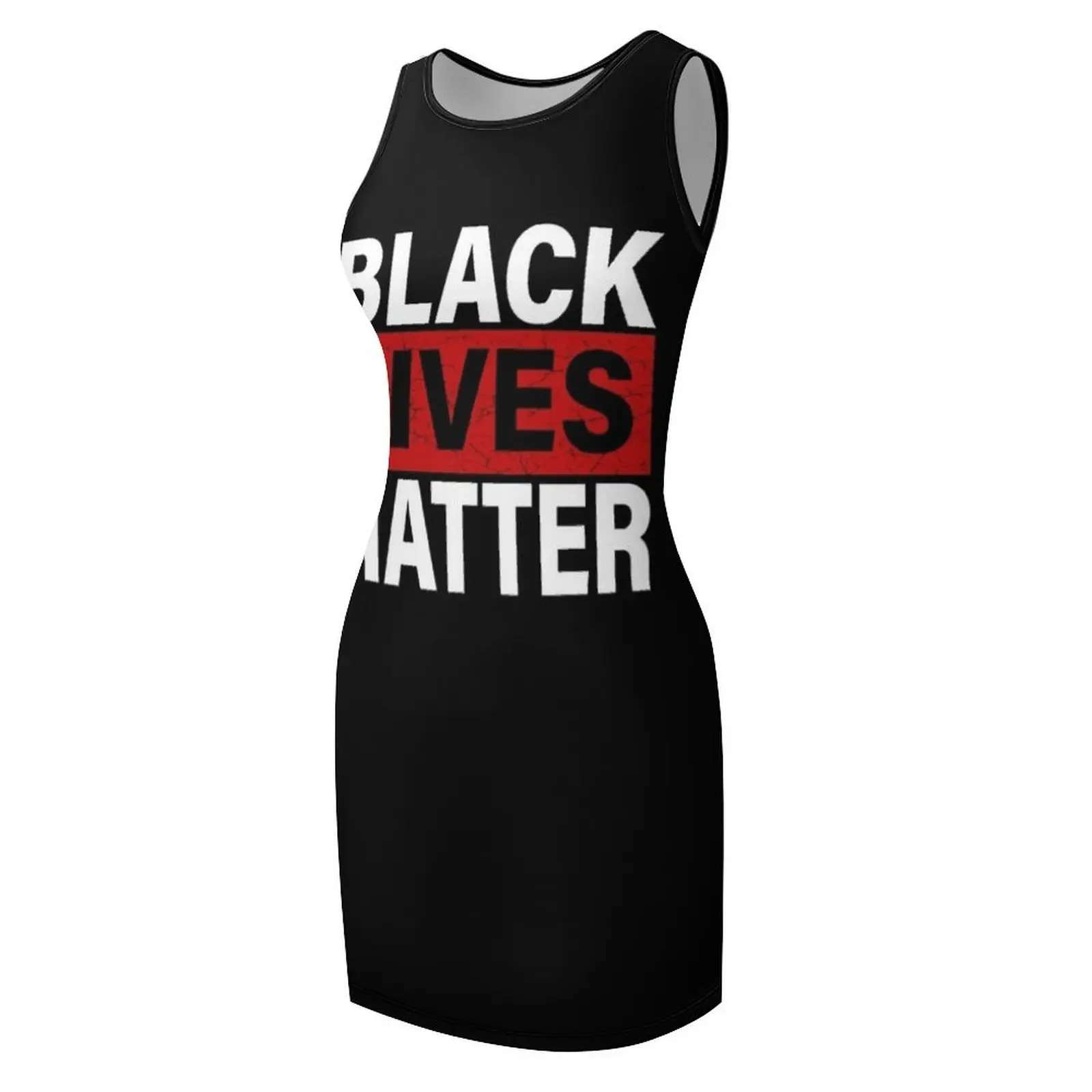T-shirt Black Lives Matter con nomi di vitamine - BLM senza maniche prendisole abiti da sera di lusso da donna 2025 abiti estivi