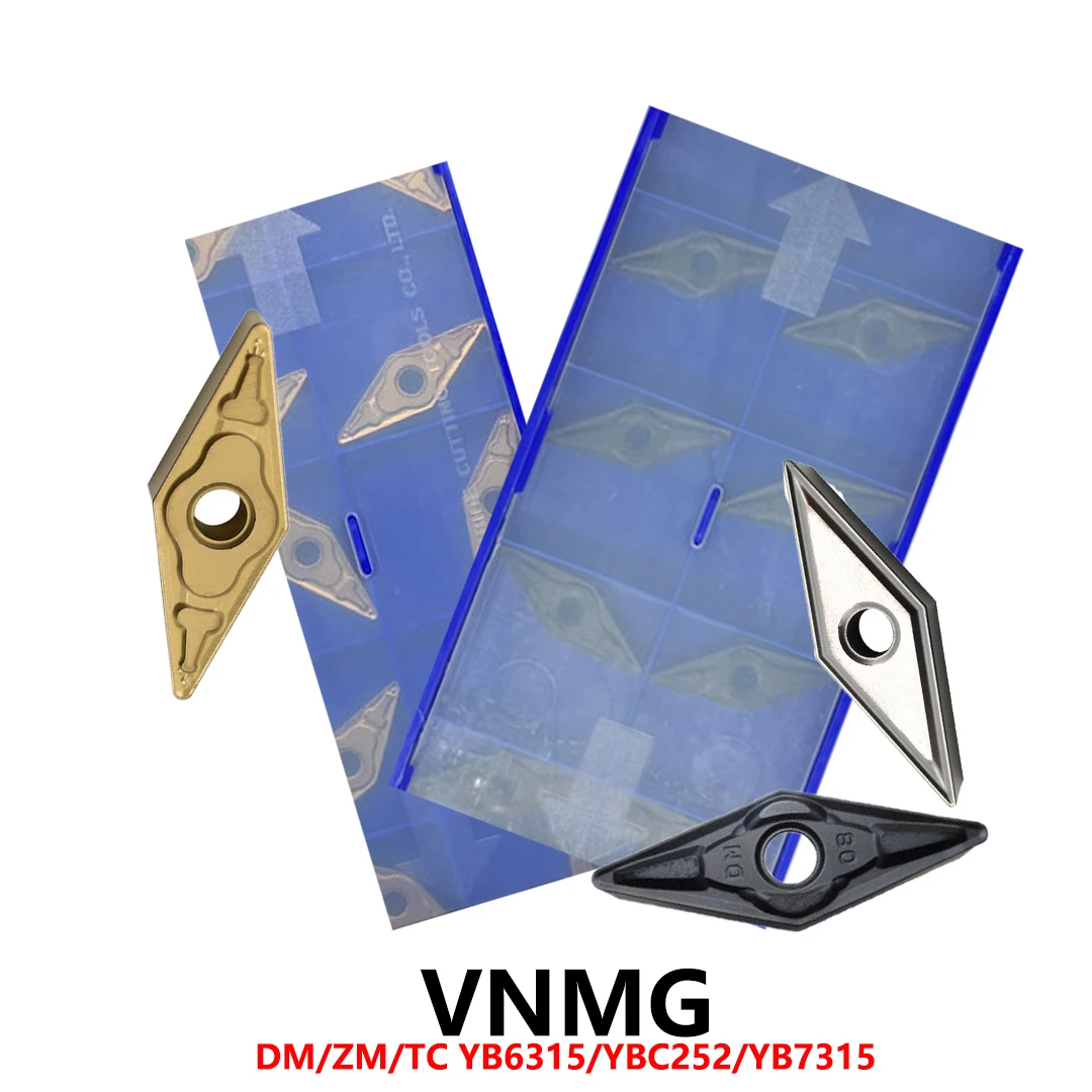 

Carbide Inserts CNC Tools Metal Turning Cutter Original VNMG 160404 1604 VNMG160408 VNMG160412 VNMG160404 DM ZM TC YB6315 YBC252