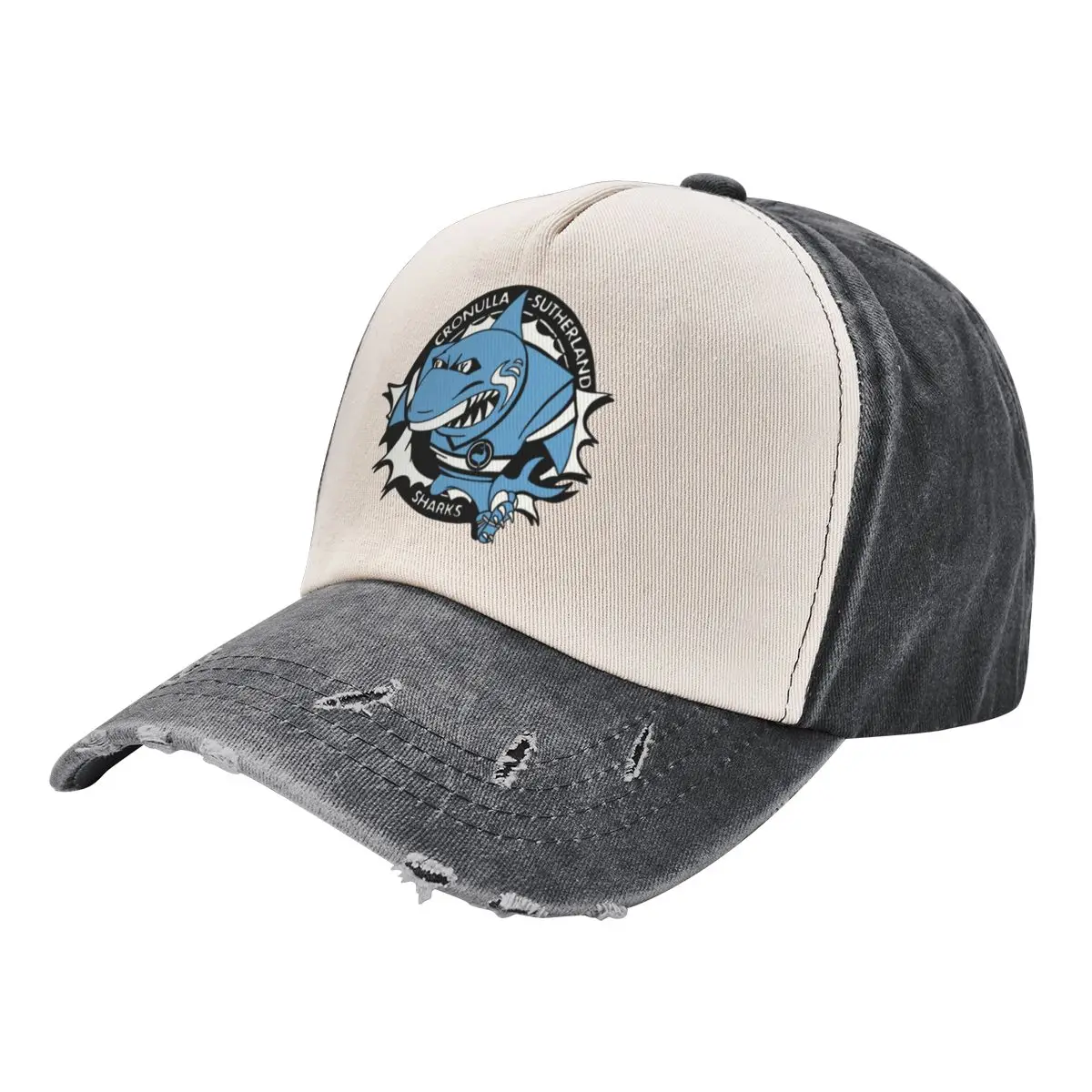 

Cronulla Sharks Baseball Cap Mountaineering Uv Protection Solar Hat New In Hat Men Luxury Brand Women's