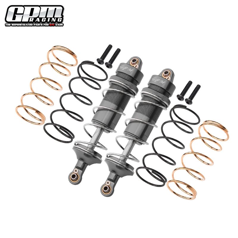 Aluminiowe amortyzatory sprężynowe GPM z przodu 107MM do 1/10 Kraton 4X4 4S-ARA 102690    ARRMA