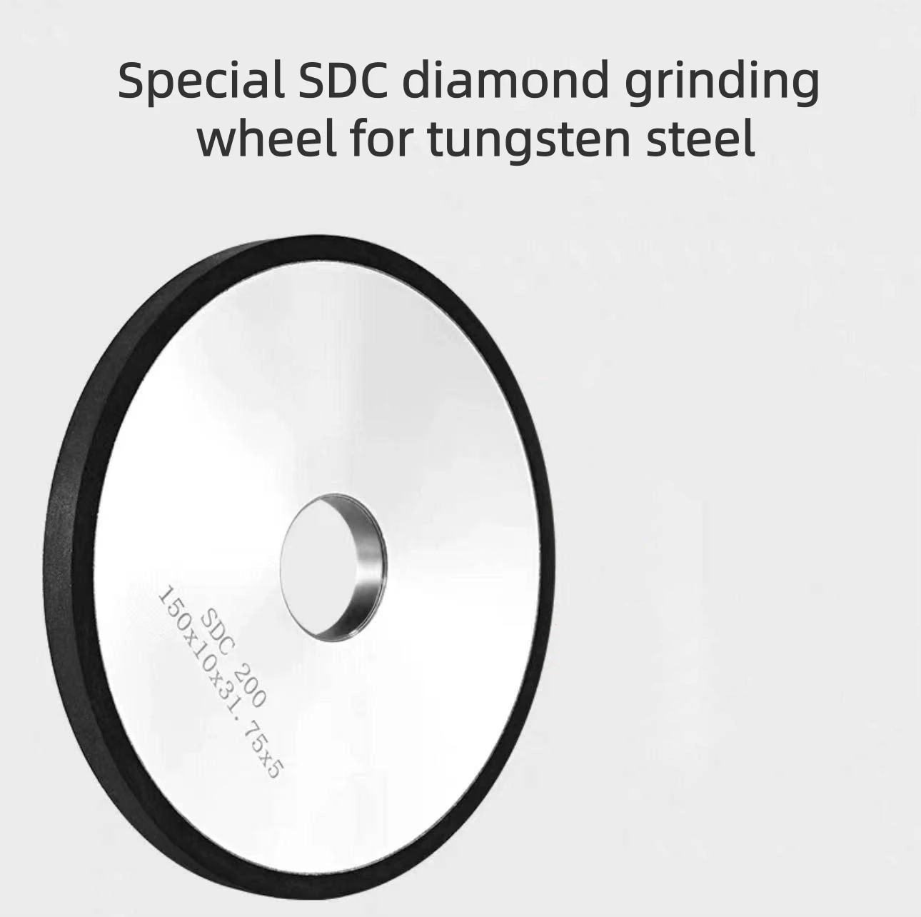 Resin Ceramic Grinder Alloy Grinding Wheel 31.75 Hole Grinding Glass Tungsten Steel SDC Diamond Parallel Grinding Wheel