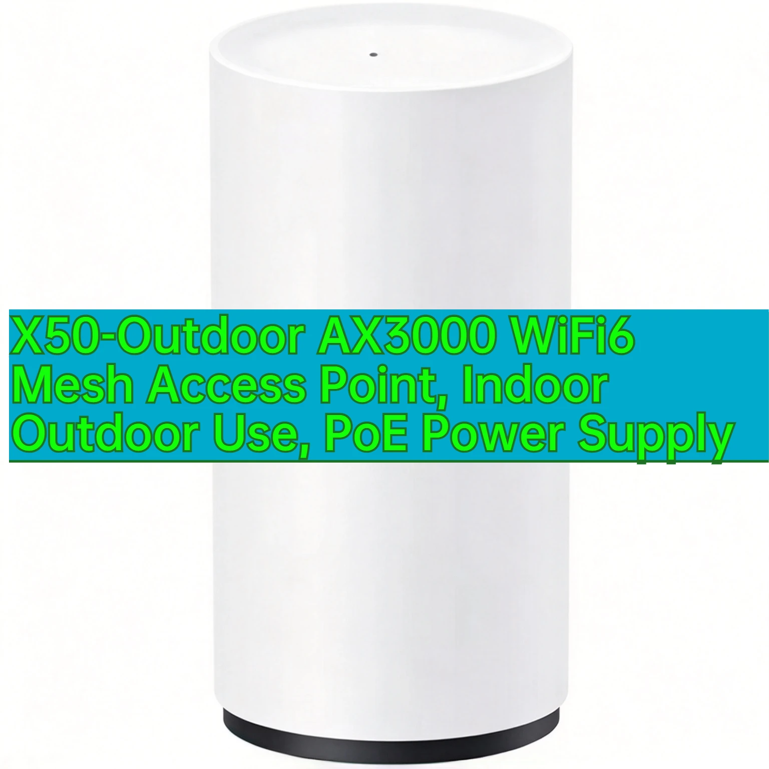 Indoor & Outdoor WiFi6 Mesh Router X50-Outdoor AX3000, PoE Supported