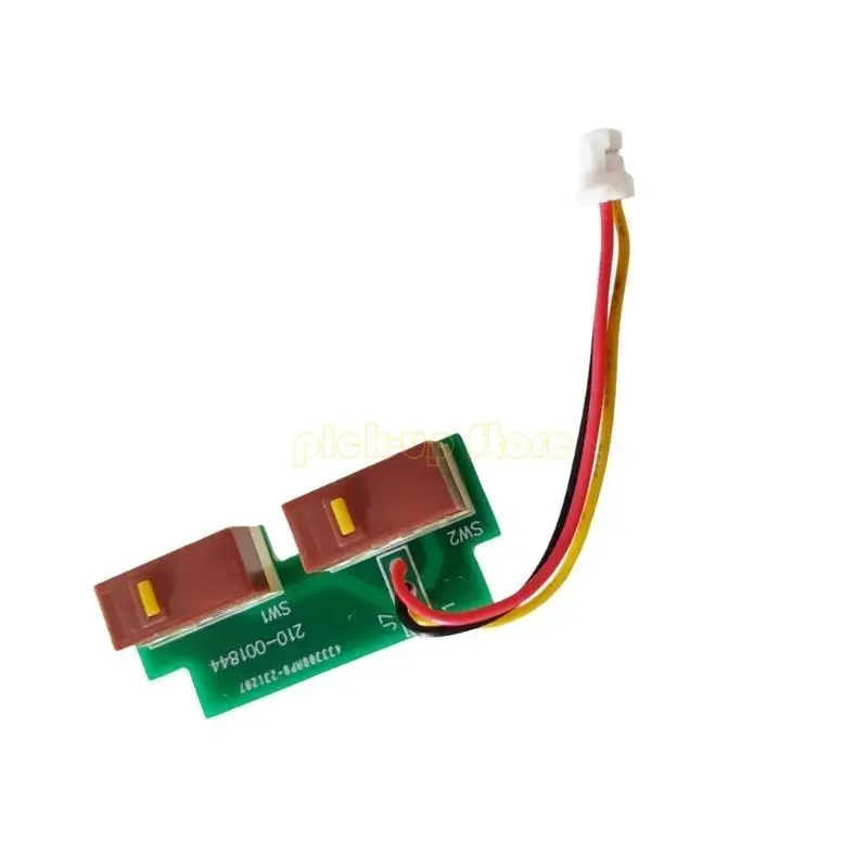 1 conjunto placa circuito microinterruptor placa botão lateral mouse soldado para g304 305 placa circuito mouse microinterruptor montagem soldada