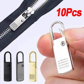 분리형 지퍼 헤드 코트 가정용 액세서리 지퍼 당겨 옷 신발 가방 침낭 텐트, 편리하고 실용적인 안전