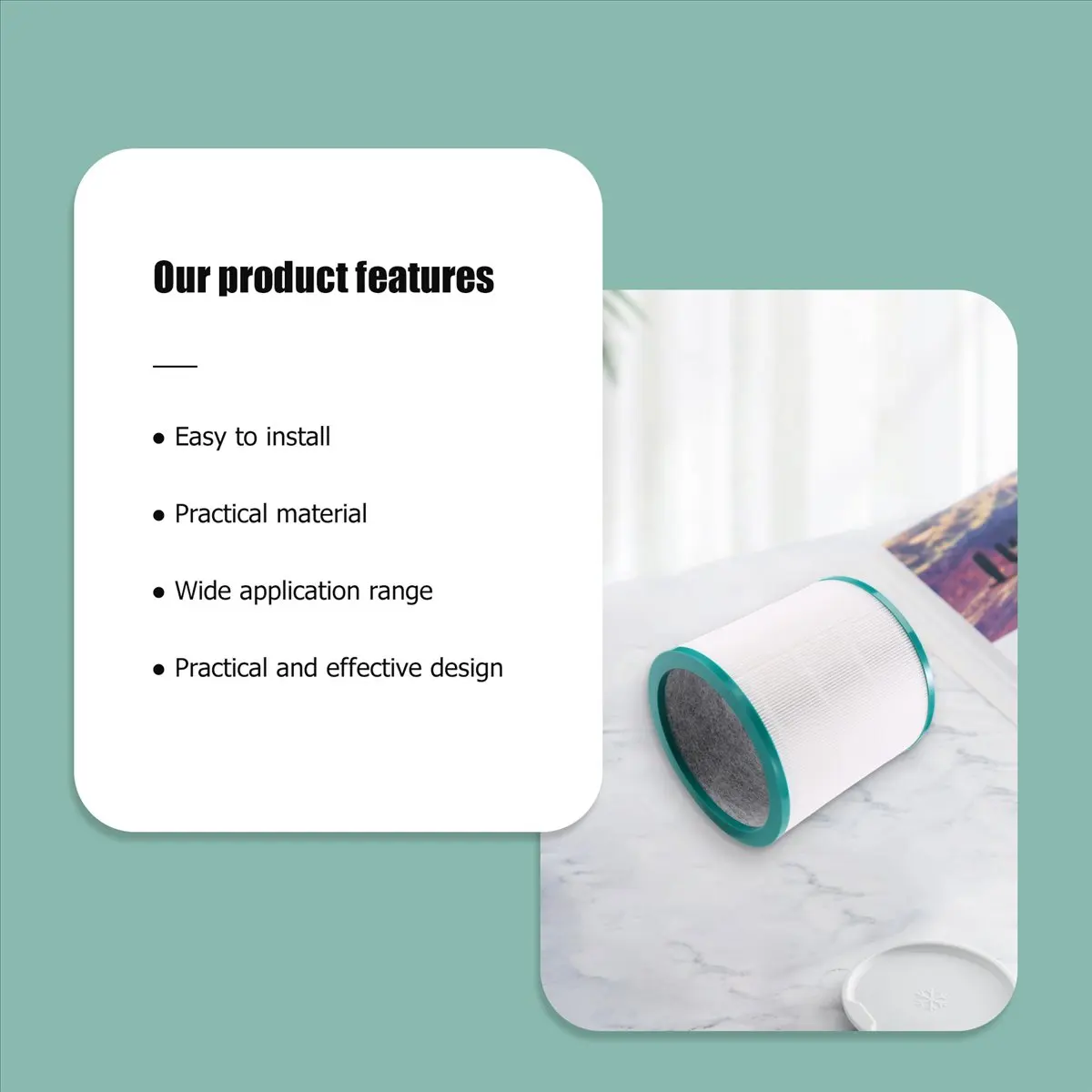 

(A14E) Фильтры для очистителей воздуха, совместимые с моделями Dyson Tower Purifier TP00/03/02/AM11/BP01