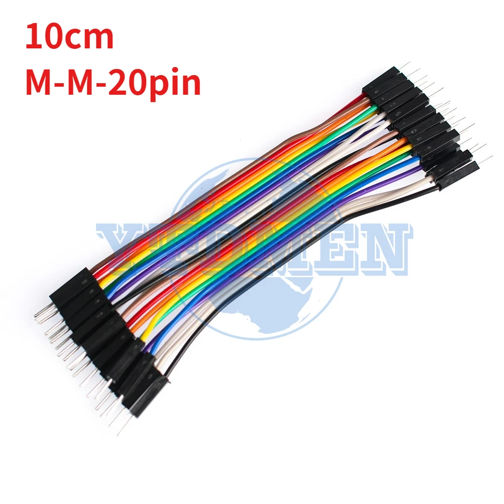20-Pin Dupont Jumper-Kabel-Set 10cm-30cm Stecker auf Stecker / Buchse auf Buchse / Stecker auf Buchse Dupont-Kabel für Arduino Raspberry Pi DIY