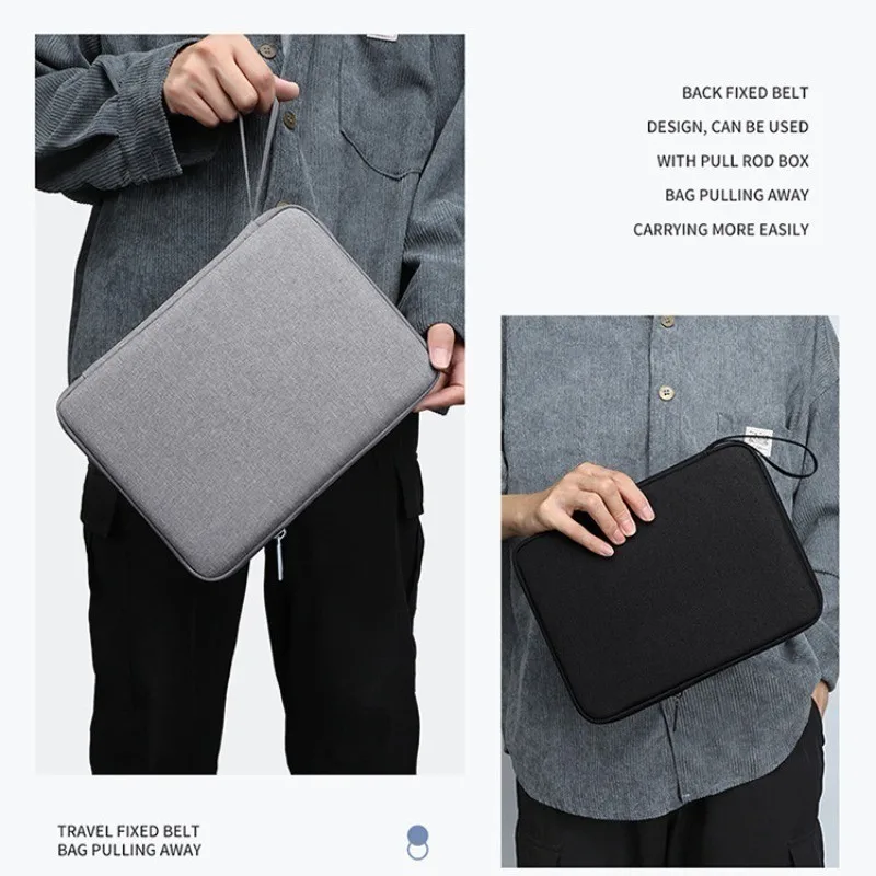 Funda impermeable para Xiaomi Pad 6S Pro 6 5 Pro 11 "12,4" para Redmi Pad Pro SE 12,1 "10,61 bolsa multibolsillos con correa de mano