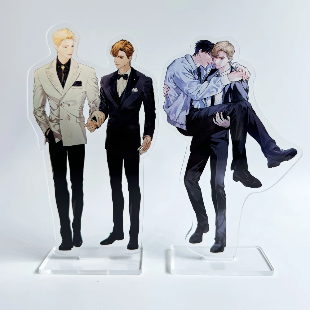 Kiss Me if You Can Keychain Acrylic Stand Merch BL Yaoi Manhwa Key Chain Anime Collectible Gift