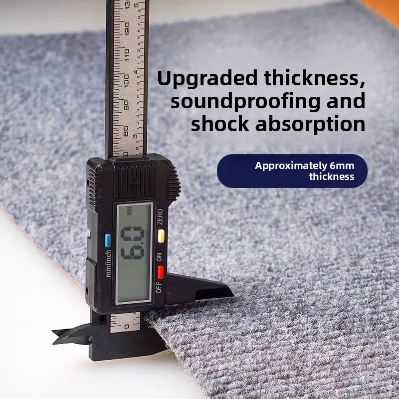 Commercial Grade Large Area Thickened Wear-Resistant Carpet Office Noise Reduction Soundproof Office Bedroom Dirty Proof No W...