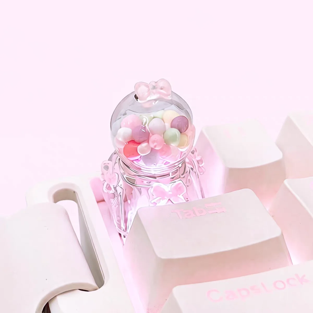 Handmade Twister Keycaps Personalised Custom Candy Machine Keycaps for Cherry MX Mechanical Keyboards
