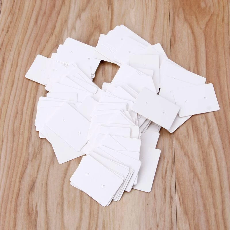 L21E Hand Draw Cardboard DIY Card Clothing Garment Label for Arts Weddings
