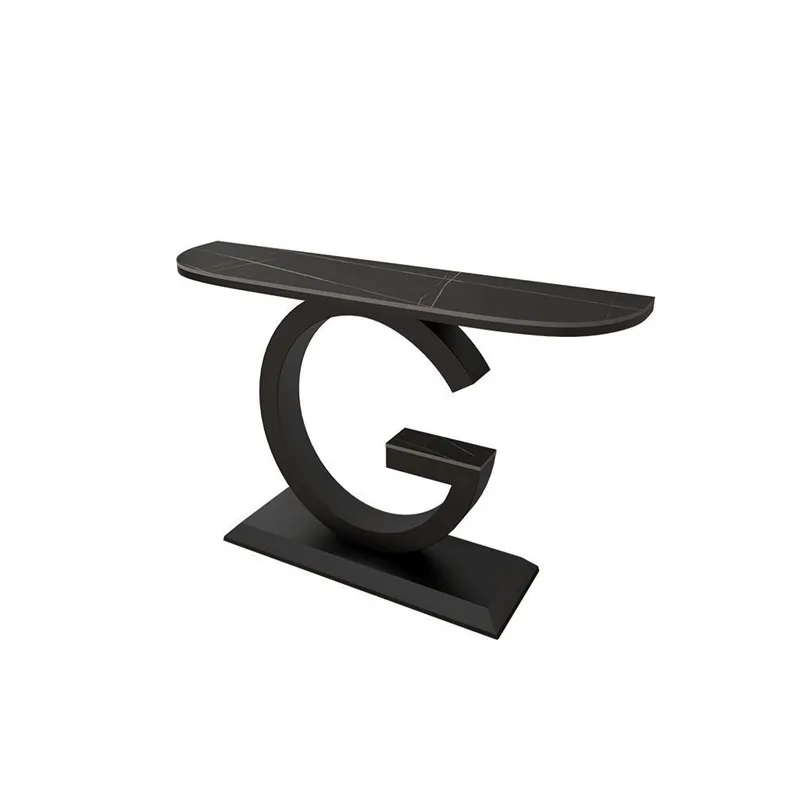 

Modern Simple Console Table Entrance Luxury Wind End View Extremely Narrow Door Cabinet