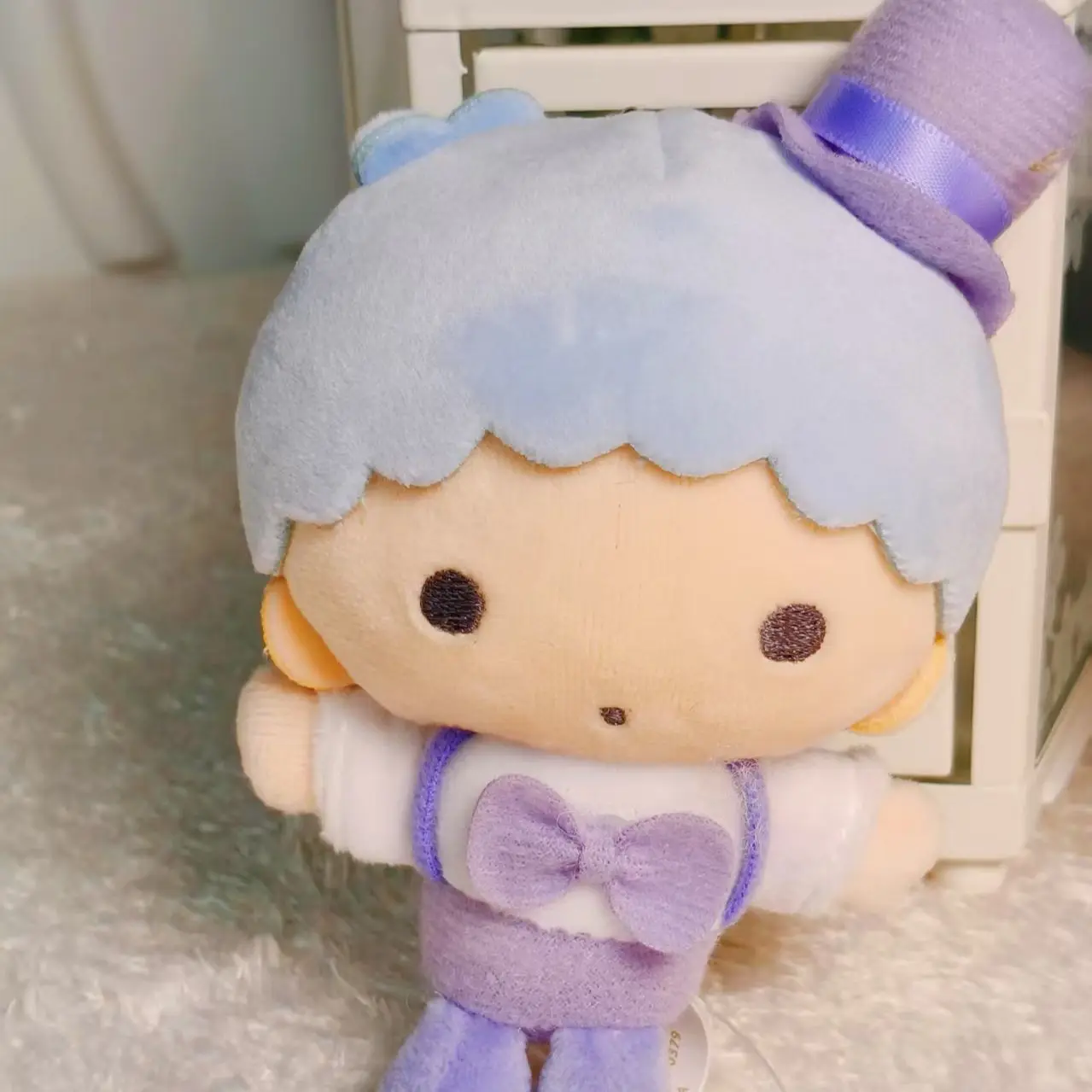 Kleine Twin Star Hanger Pluche Pop Meisjesachtig Hart Rugzak Hanger Schattig Zoet Meisje Paar Sleutelhanger Pluche Cadeau Speelgoed