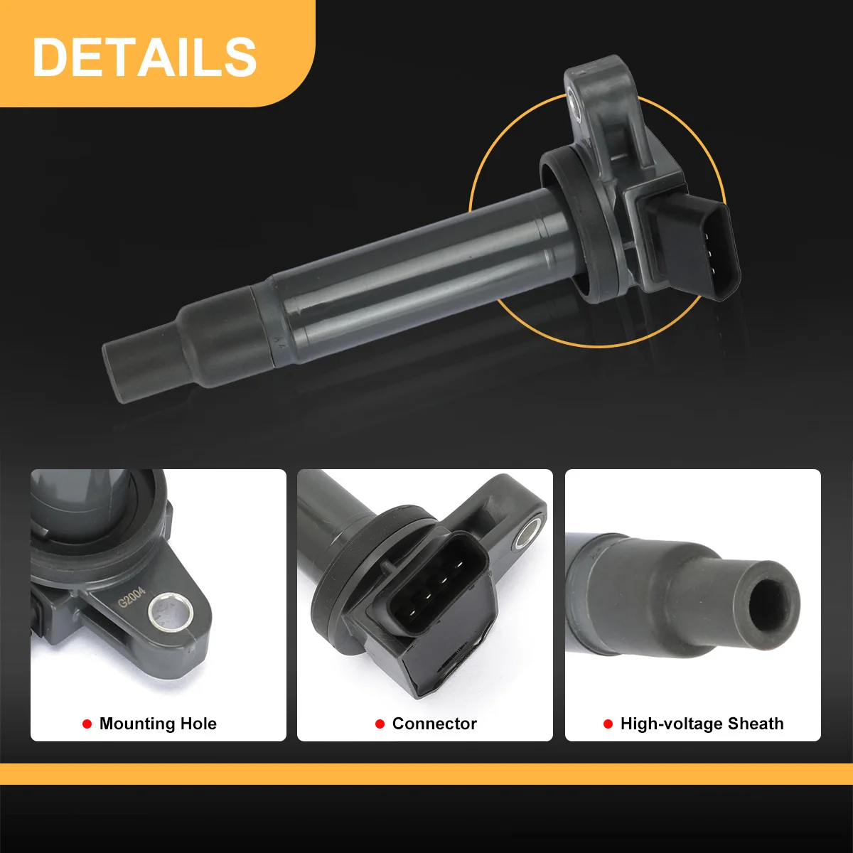 90919-02230 Ignition Coil For Toyota 4Runner Tundra Sequoia Land Cruiser For Lexus GS430 LS430 SC430 4.3L LX470 DQ50142 673-1303 4