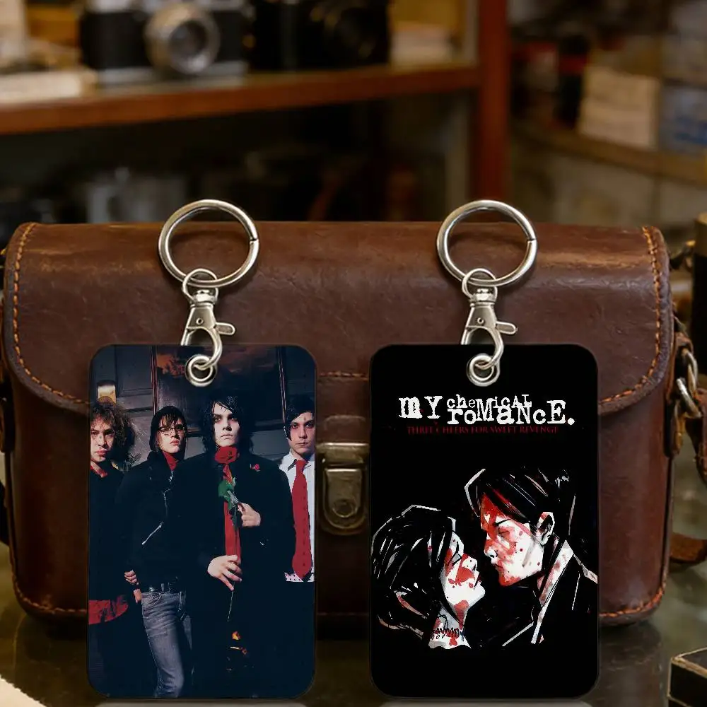 My C-Chemical R-Romance Band Card Holder Student Campus Card Protective Cover
