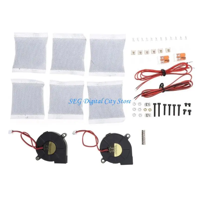 

U75B Nevermore Activated Carbon Filters for VORON2.4,VORON Switchwire,VORON1.8 Printer Easy IInstallation Part