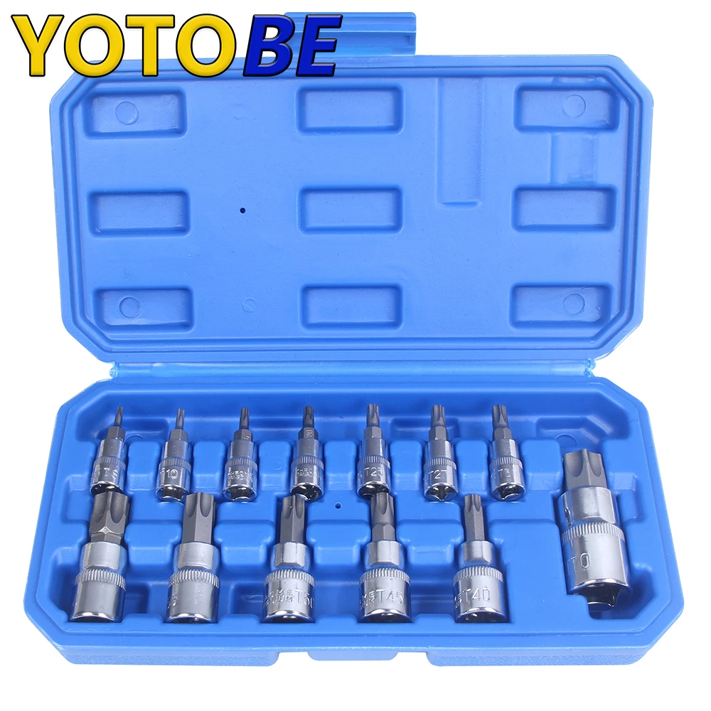 13PCS 3/8" Dr. T8 -… - image