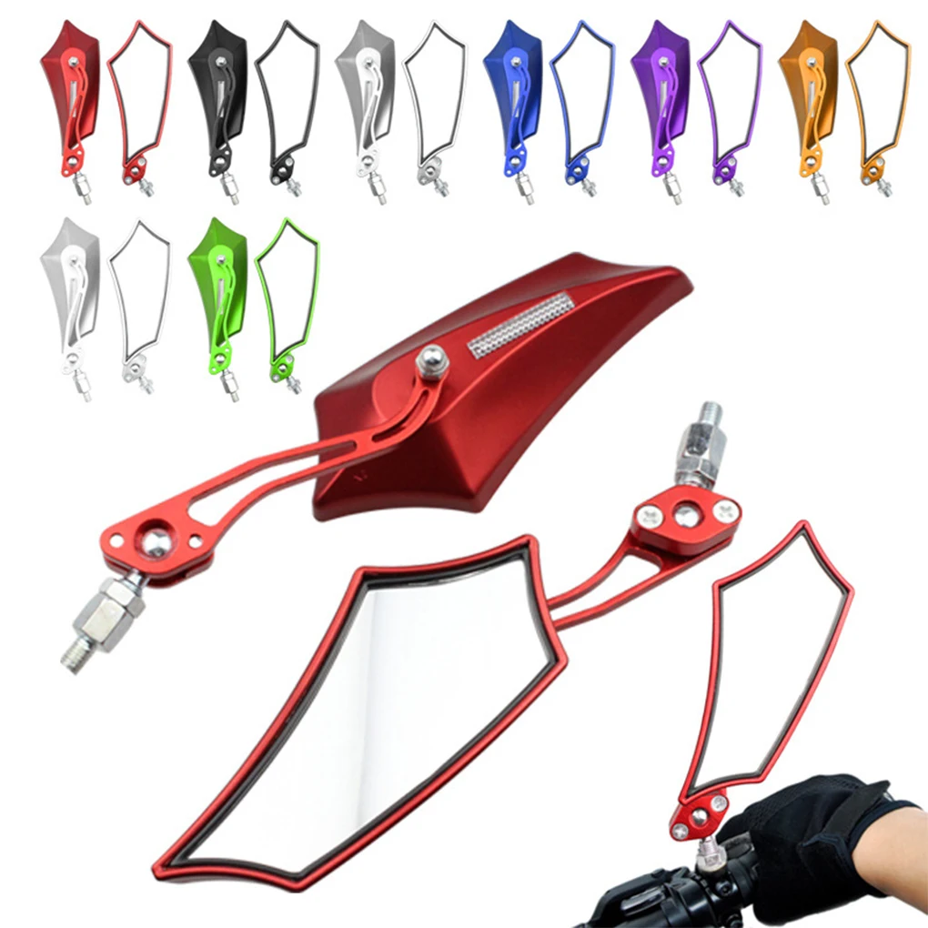 

Motorcycle Mirrors Reflector Motorbike Fitting Clear Rearview Mirror