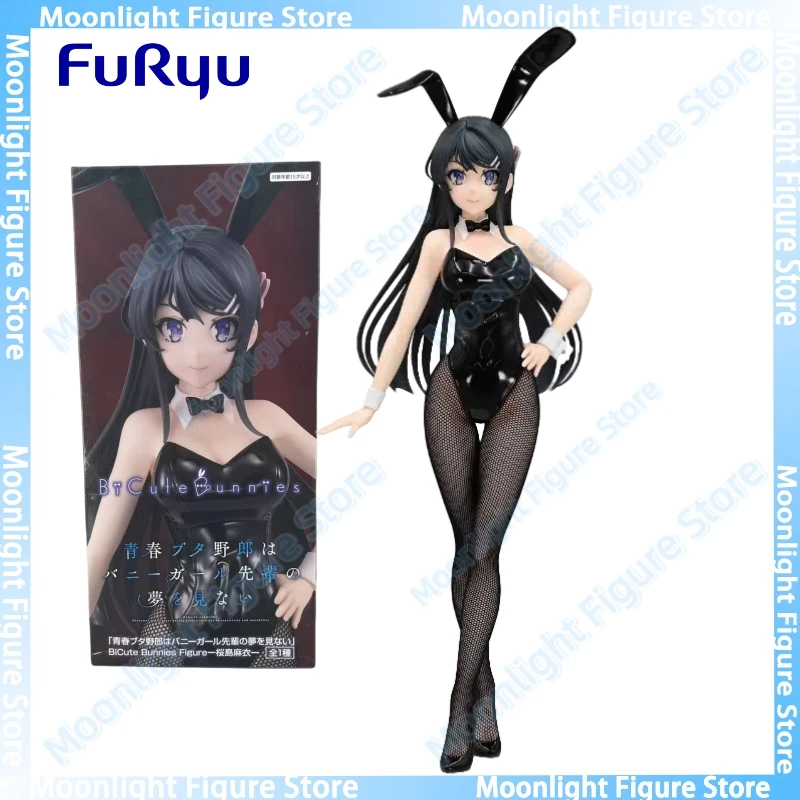 

In Stock FuRyu BiCute Bunnies Sakurajima Mai Bunny Girl Desktop Cute Dolls Anime Action Figure Toy Gift Model Collection