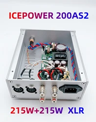 Latest ICEpower 200AS2 215W*2 XLR HiFi Digital Stereo Power Amplifier Board Stage Audio Power Amplifier