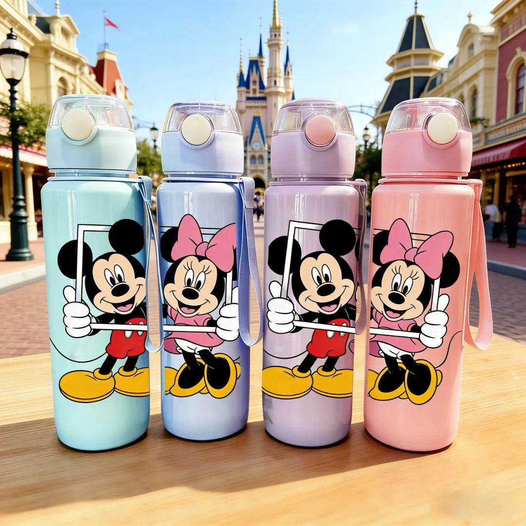 

Лицензированная Disney 3D-печатная кружка с Микки и Минни, с 3D-текстурой премиум-класса, объемом 750 мл, устойчивая к выцветанию, идеально для подарка