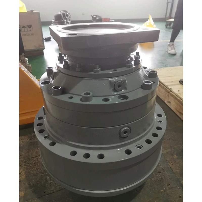 Custom Type Hydraulic Winches Double Drum Trawl Winch Reducer Gear Box Motor