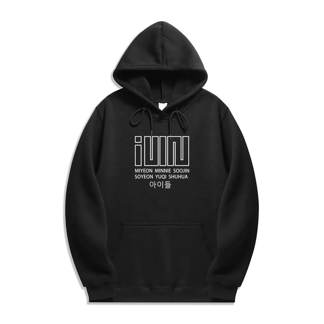 Women's Hoodie KPOP GIDLE Long Sleeve Harajuku ((G)I-DLE MIYEON MINNIE SOYEON YUQI SHUHUA Warm Sweatshirt Woman/Men clothing