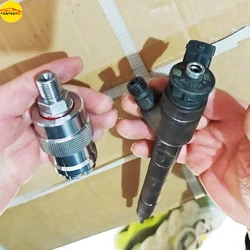 400Mpa Quick Adaptor CRIN Diesel Nozzle Self Locking Joint M12 M14 Connector for CR Test Bench