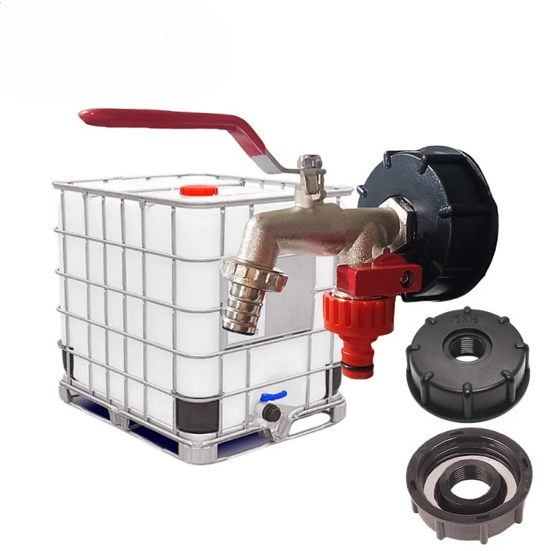 

1/2 Garden Zinc Alloy Faucet One In Two Out Dual Mixed Outlet Zinc Alloy Faucet